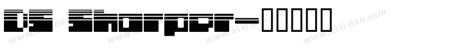 DS Sharper字体转换